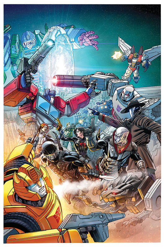 GI Joe and Transformers Game Cover Print