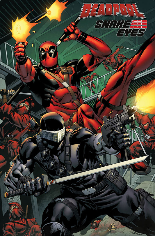 Snake Eyes and Deadpool Print