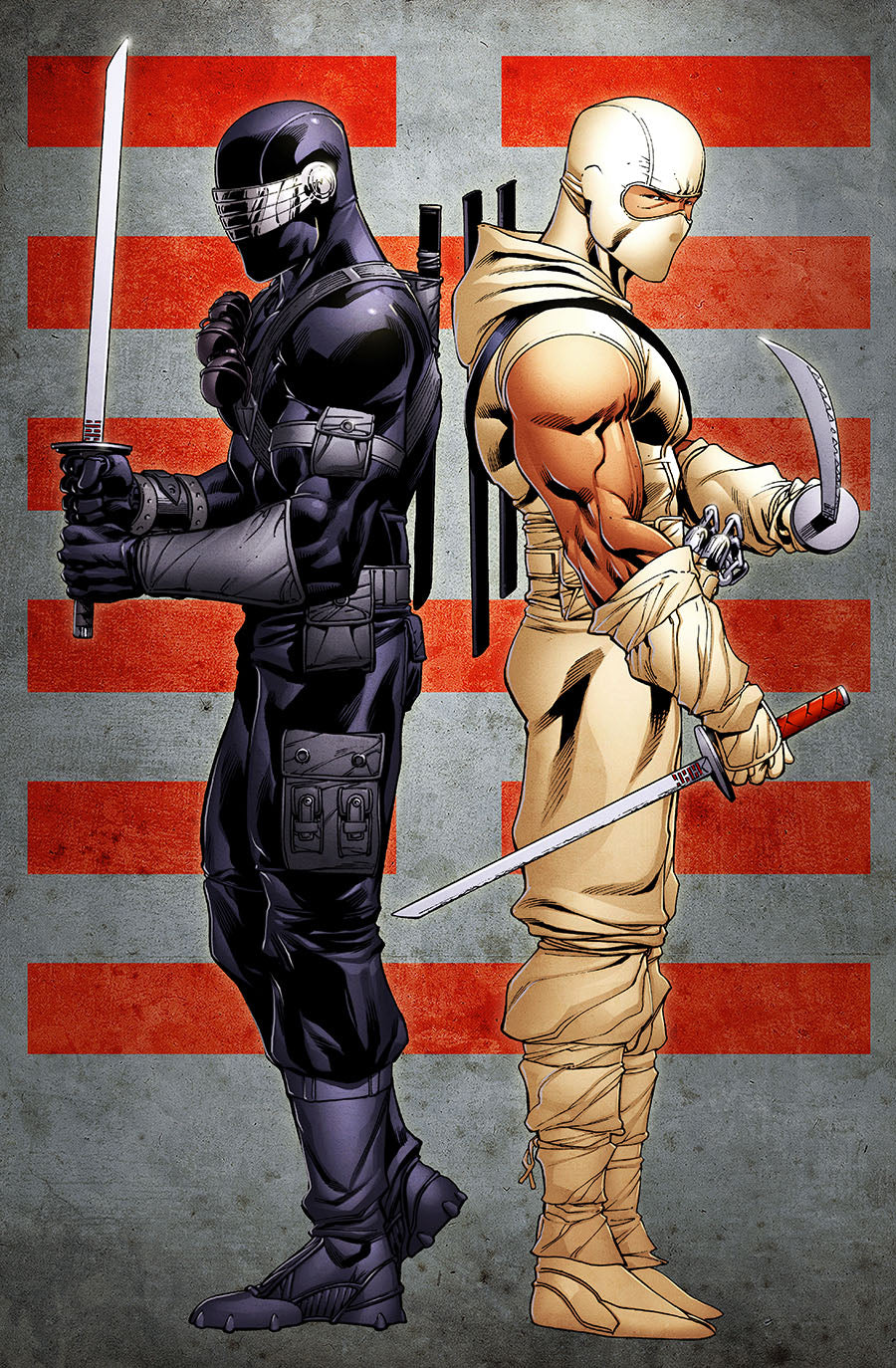 Storm Shadow and Snake Eyes Print